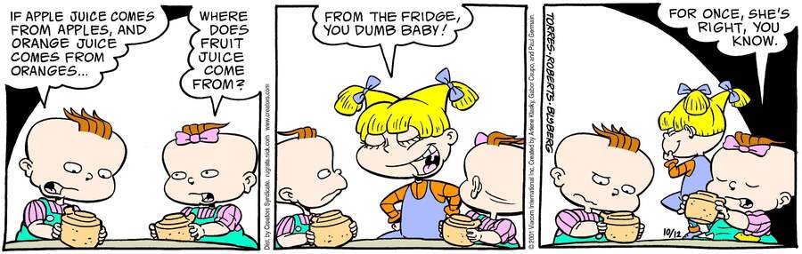 Rugrats for Oct 12, 2024