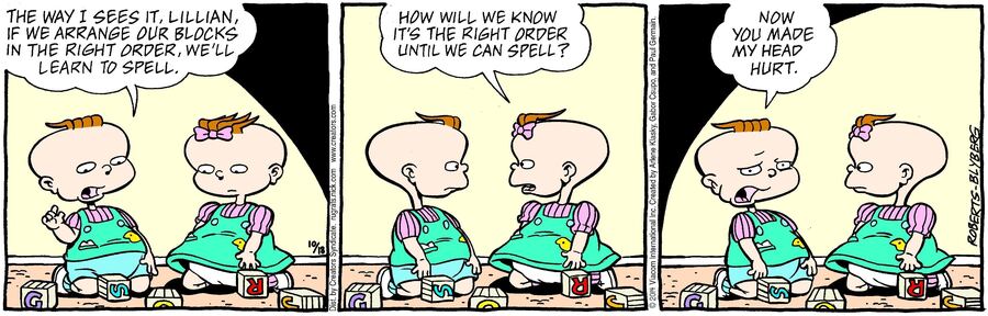 Rugrats for Oct 18, 2023