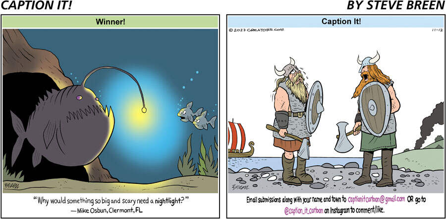 Caption It! for Nov 12, 2023