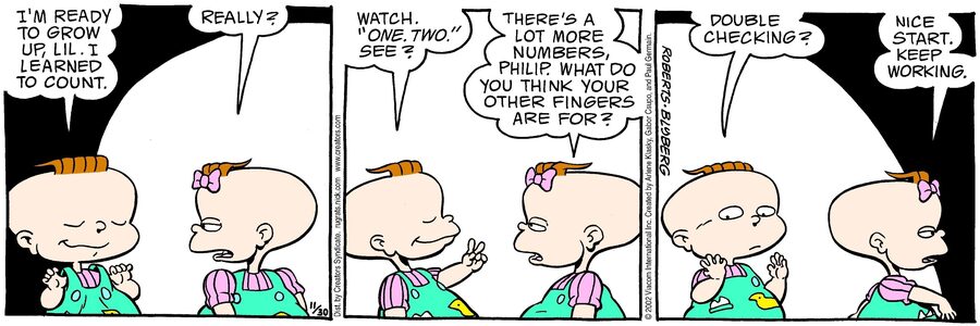 Rugrats for Nov 30, 2024