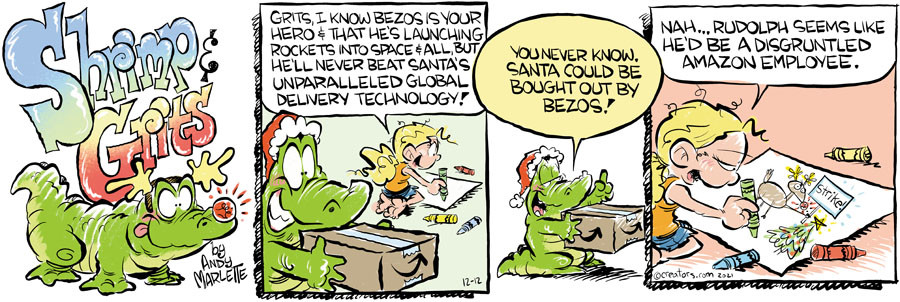 Shrimp and Grits for Dec 12, 2021