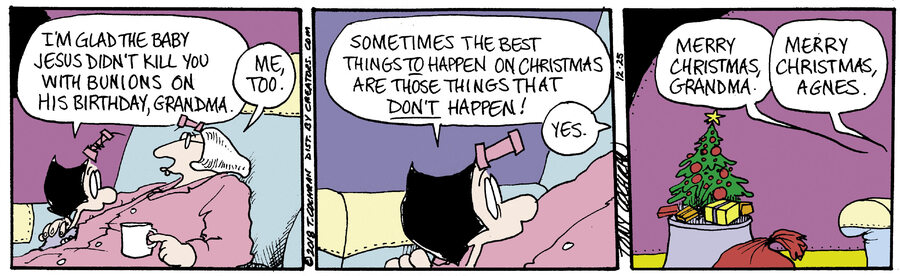 Agnes for Dec 25, 2024