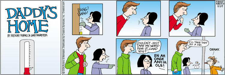 Daddy's Home for Dec 29, 2024