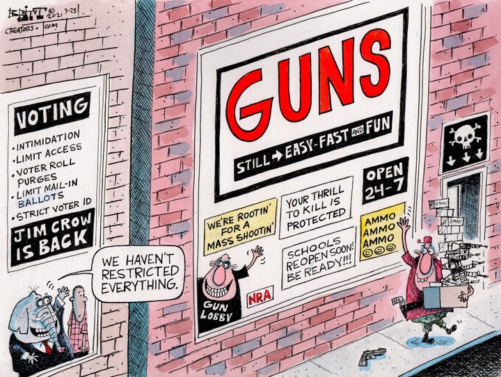 Chris Britt for Mar 25, 2021