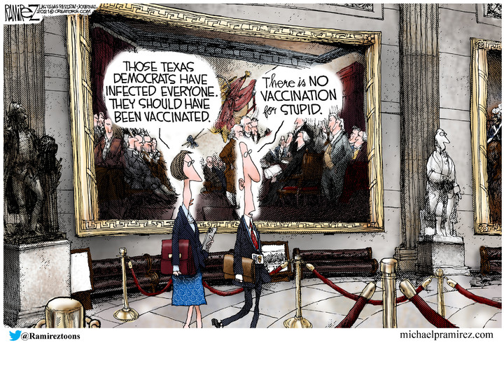 Michael Ramirez for Jul 22, 2021