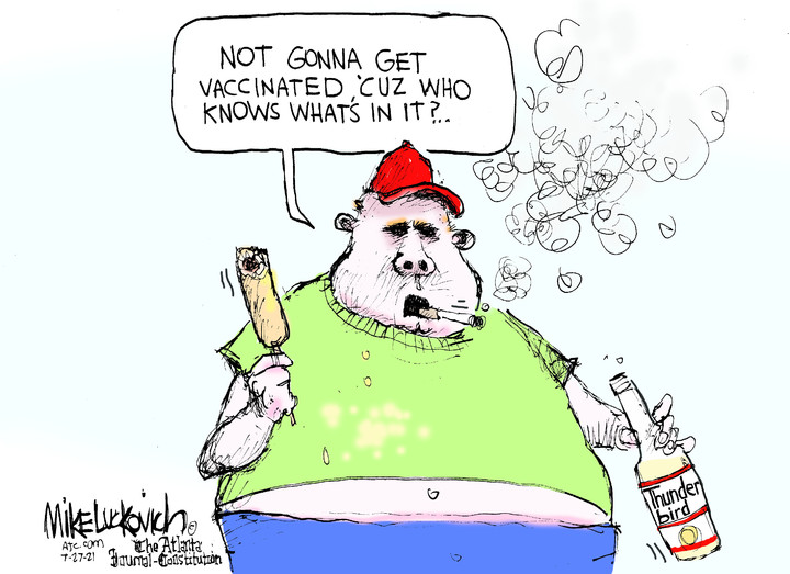 Mike Luckovich for Jul 27, 2021