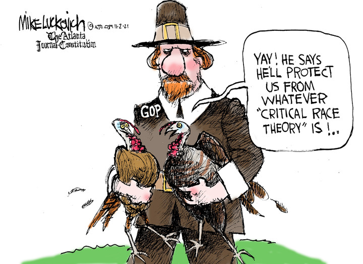 Mike Luckovich for Nov 03, 2021