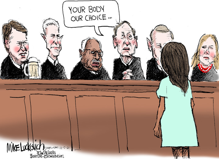 Mike Luckovich for Dec 05, 2021