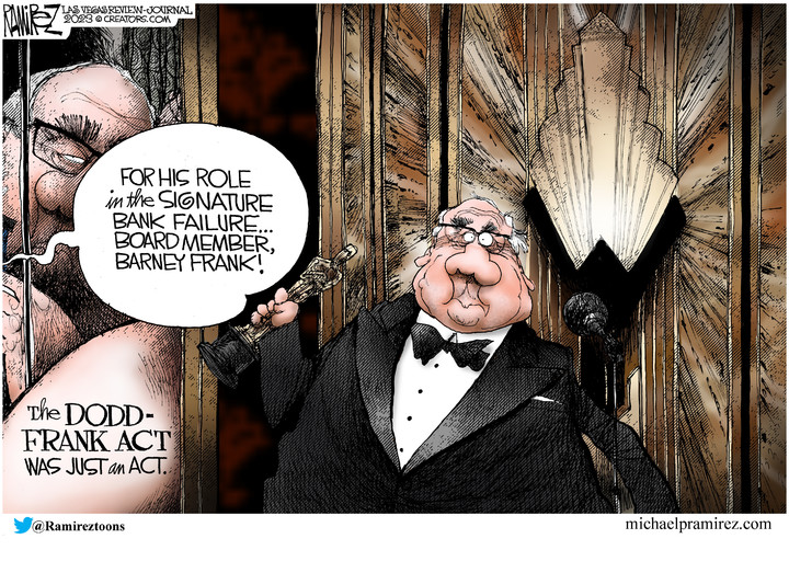 Michael Ramirez for Mar 17, 2023