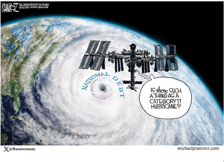 Michael Ramirez for Oct 06, 2023
