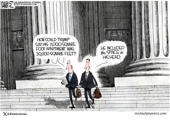 Michael Ramirez for Nov 08, 2023