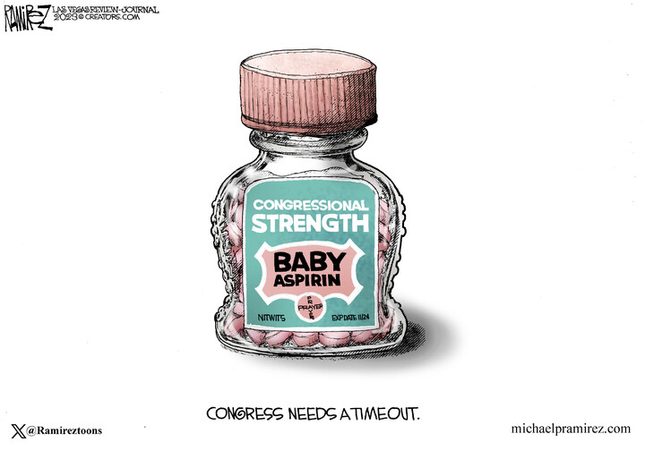 Michael Ramirez for Nov 16, 2023