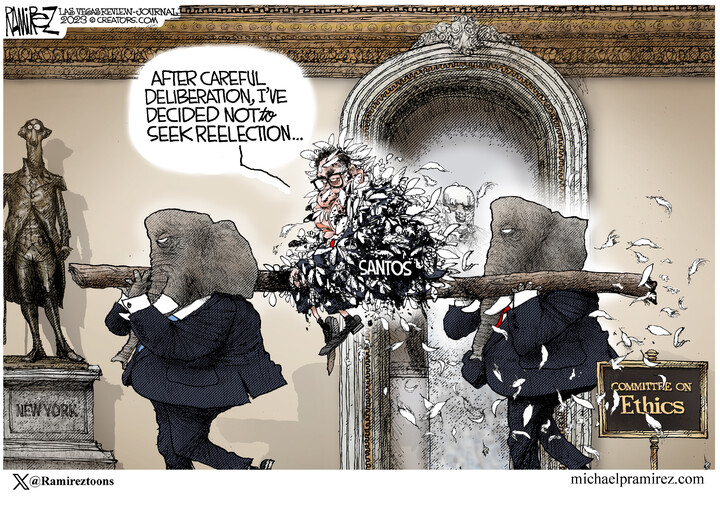 Michael Ramirez for Nov 20, 2023