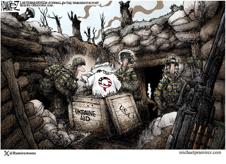 Michael Ramirez for Dec 16, 2023