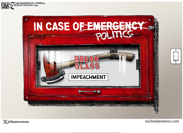 Michael Ramirez for Dec 17, 2023