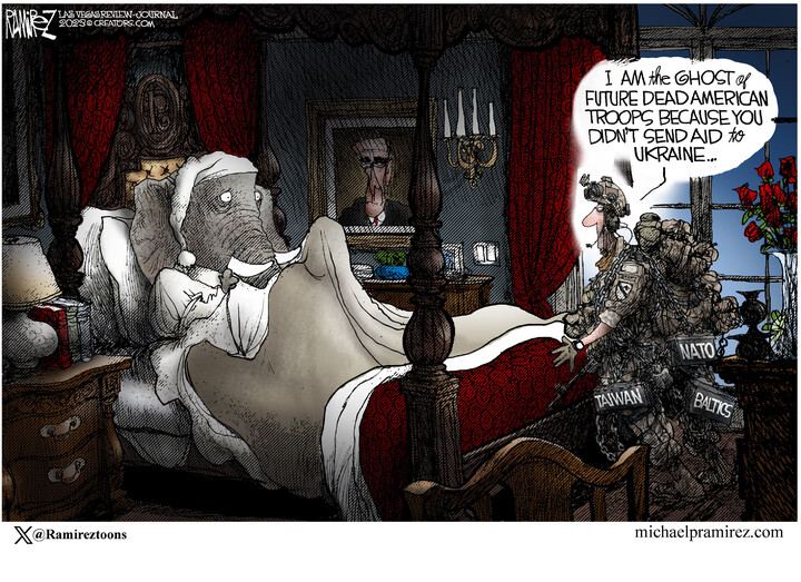 Michael Ramirez for Dec 22, 2023
