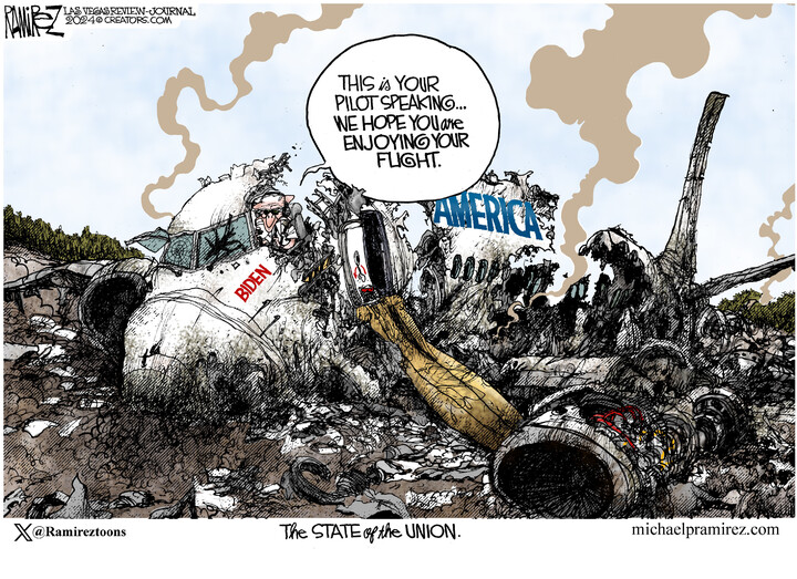 Michael Ramirez for Mar 08, 2024