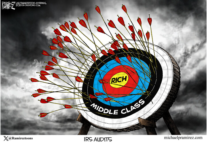 Michael Ramirez for Apr 07, 2024