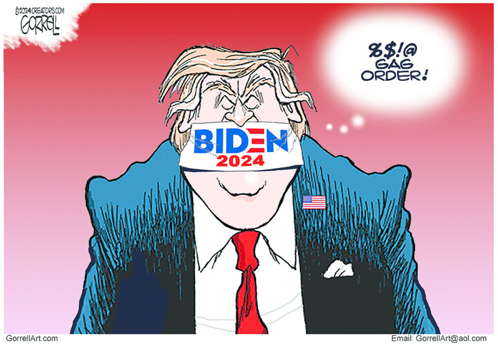 Bob Gorrell for May 13, 2024