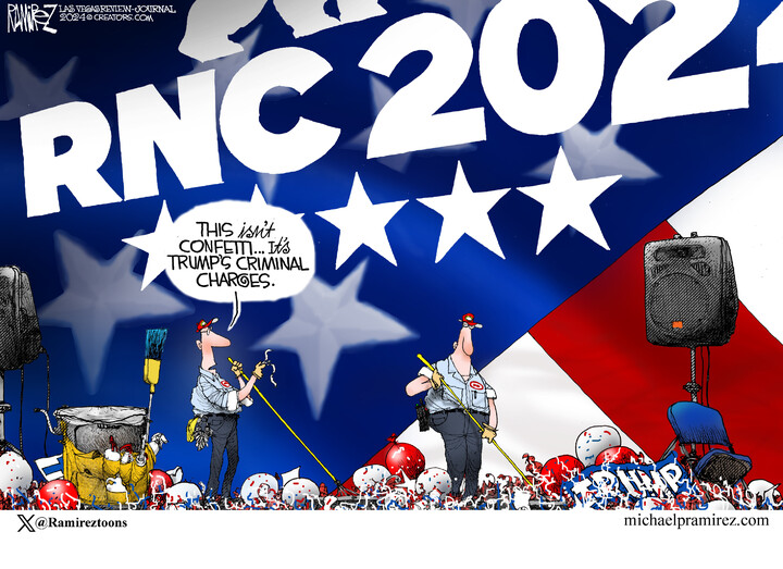 Michael Ramirez for Jul 22, 2024