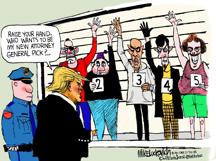 Mike Luckovich for Nov 22, 2024