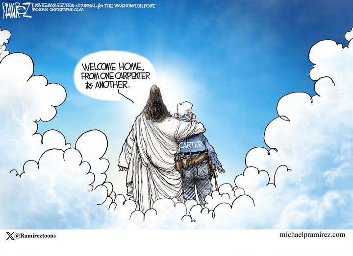 Michael Ramirez for Jan 14, 2025