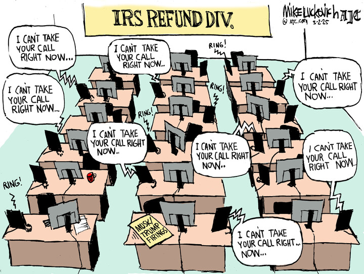 Mike Luckovich for Mar 02, 2025