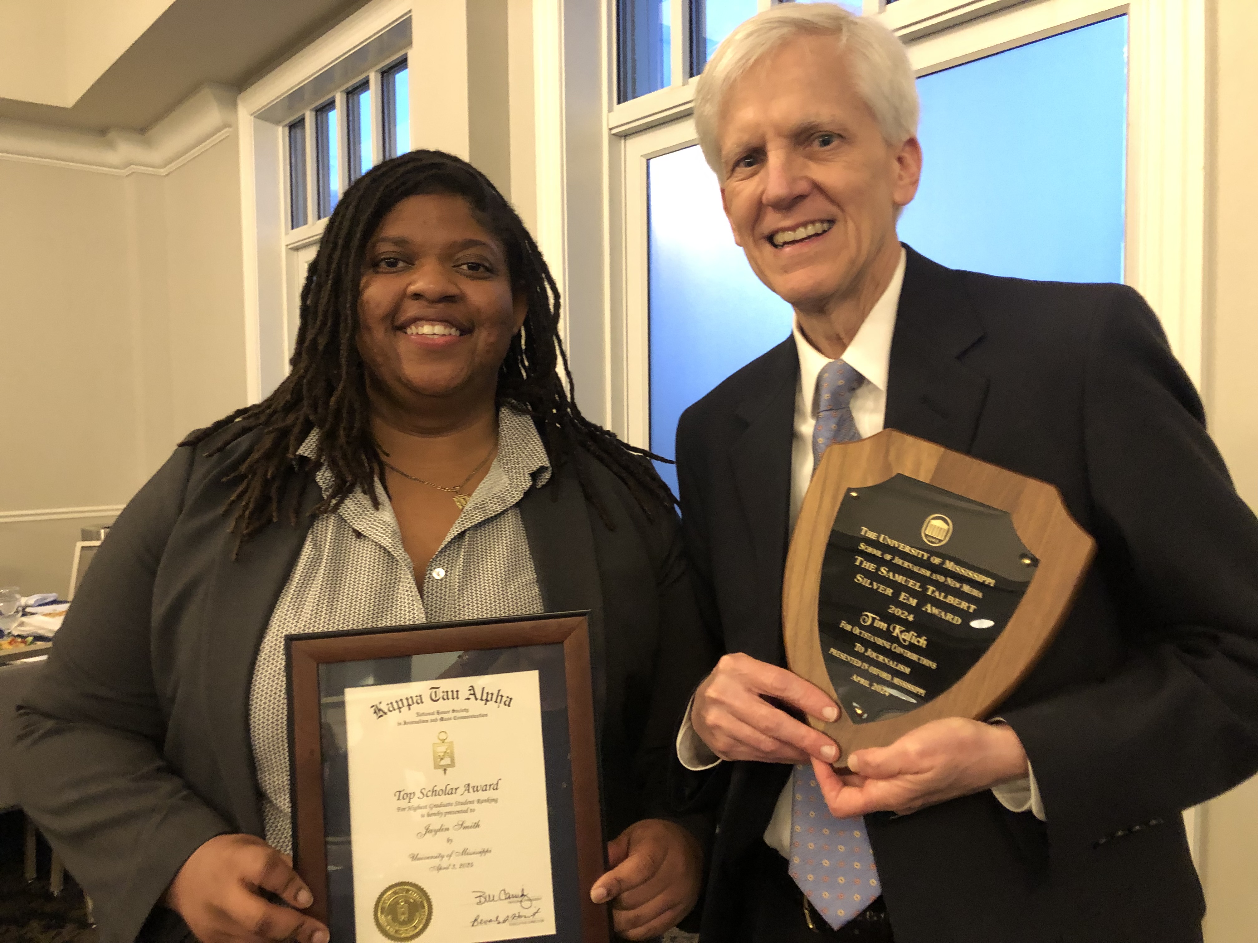 Tim Kalich and Jaylin Smith