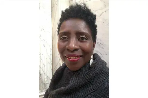 Pamela D.C. Junior poses for a photo at the Mississippi State Capitol in Jackson, Miss., Feb. 16, 2017. Junior, the director of the Two Mississippi Museums in Jackson, announced Friday, April 7, 2023, her plans to retire. Junior has led the Two Mississippi Museums, which consists of the Museum of Mississippi History and the Mississippi Civil Rights Museum, since 2019. (AP Photo/Emily Wagster Pettus, File)