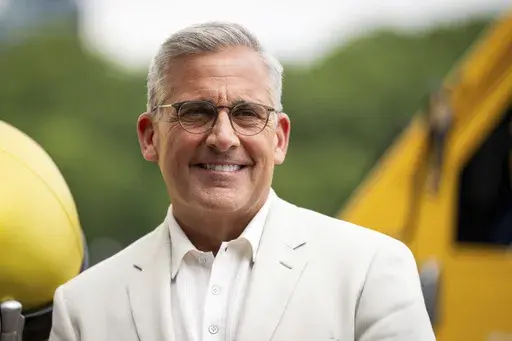 Steve Carell poses for photographers at the photo call for the film "Despicable Me 4," June 24, 2024, in London. (Photo by Scott A Garfitt/Invision/AP, File)