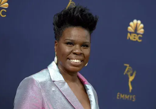 Leslie Jones appears at the 70th Primetime Emmy Awards in Los Angeles on Sept. 17, 2018. Jones will be taking a temporary whirl as host of “The Daily Show” on Comedy Central on Tuesday, Wednesday and Thursday. (Photo by Jordan Strauss/Invision/AP, File)