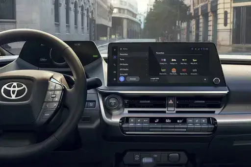 This photo provided by Toyota shows the Toyota Audio Multimedia system, available now in the latest Tundra and Prius. (Courtesy of Toyota Motor Sales U.S.A. via AP)