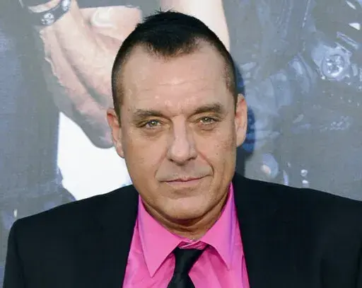Actor Tom Sizemore arrives at the premiere of "The Expendables 3," in Los Angeles, Aug. 11, 2014. Sizemore, the “Saving Private Ryan” actor whose bright 1990s star burned out under the weight of his own domestic violence and drug convictions, died Friday, March 3, 2023, at age 61. (Photo by Jordan Strauss/Invision/AP, File)