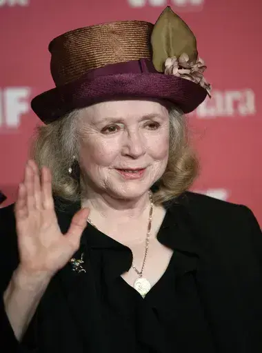 Actress Piper Laurie arrives at the Women in Film Crystal Lucy Awards, Friday June 12, 2009, in Los Angeles. Laurie, the strong-willed, Oscar-nominated actor who performed in acclaimed roles despite at one point abandoning acting altogether in search of a “more meaningful” life, died early Saturday, Oct. 14, 2023, at her home in Los Angeles. She was 91. (AP Photo/Matt Sayles, File)