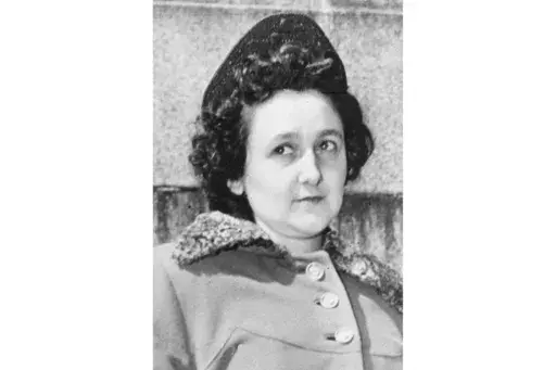 Ethel Rosenberg, who along with her husband, Julius, was put to death in 1953 after being convicted of conspiring to steal secrets about the atomic bomb for the Soviet Union is seen in an undated file photo. (AP Photo, File)