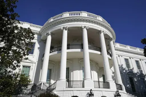 The White House, Sunday, Jan. 24, 2021, in Washington. (AP Photo/Patrick Semansky, File)