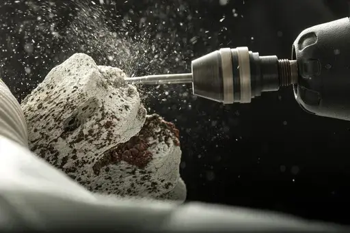 This photo provided by the University of Copenhagen in January 2024 shows the process of ancient DNA extraction at the Lundbeck Foundation GeoGenetics Center in Copenhagen. According to research published Wednesday, Jan. 10, 2024, in the journal Nature, ancient DNA helps explain why northern Europeans have a higher risk of multiple sclerosis than other ancestries: It’s a genetic legacy of horseback-riding cattle herders who swept into the region about 5,000 years ago. (Mikal Schlosser/Universi