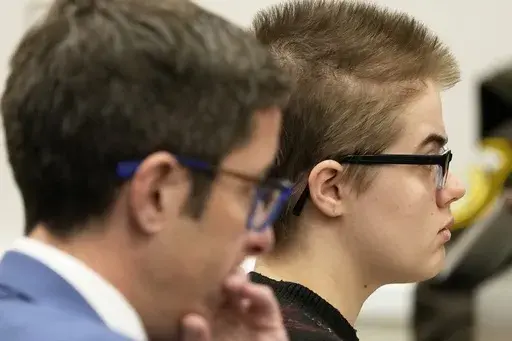 Morgan Geyser appears in a Waukesha County courtroom, Jan. 9, 2025, in Waukesha, Wis. (AP Photo/Morry Gash, File)