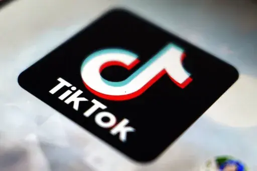 The TikTok app logo appears in Tokyo on Sept. 28, 2020. U.S. government bans on Chinese-owned video sharing app TikTok reveal Washington’s own insecurities and are an abuse of state power, a Chinese Foreign Ministry spokesperson said Tuesday, Feb. 28, 2023.(AP Photo/Kiichiro Sato, File)